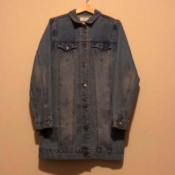 MINKPINK - Longline Denim Jacket - Picture 2 of 7